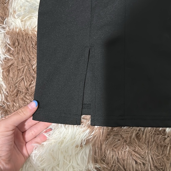 Black Strapless Mini Dress - Picture 4 of 4